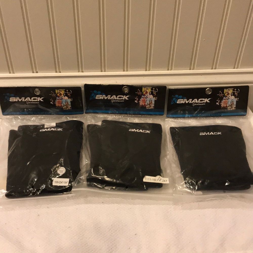 3 pack of SMACK volleyball knee pads